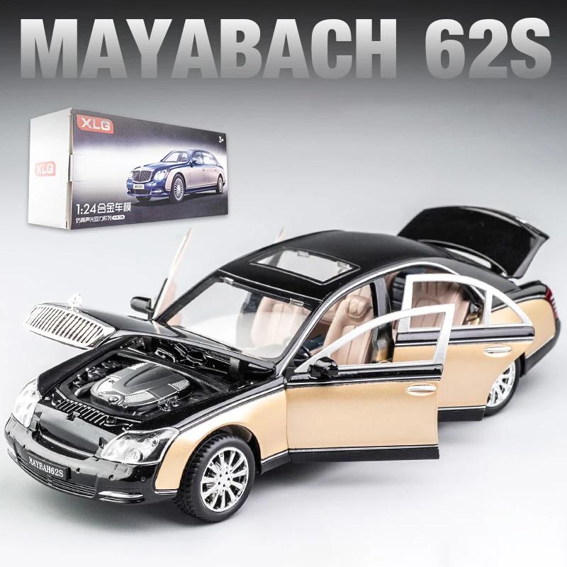 1:24 Maybach 62s S650 Alloy Car Model Diecasts & Toy Vehicles Toy Car Metal Collection Toy Kid Toys for Children Kids Gifts