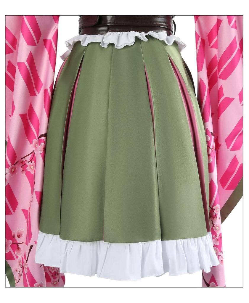 Manlu Ren Demon Slayer Kanroji Mitsuri 5th Anniversary Cosplay Costume