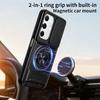 KEYSION Magnetic Phone Case for Realme C85 5G C85 Pro Slide Camera Protection Upright Kickstand 360 Ring Shockproof Back Cover