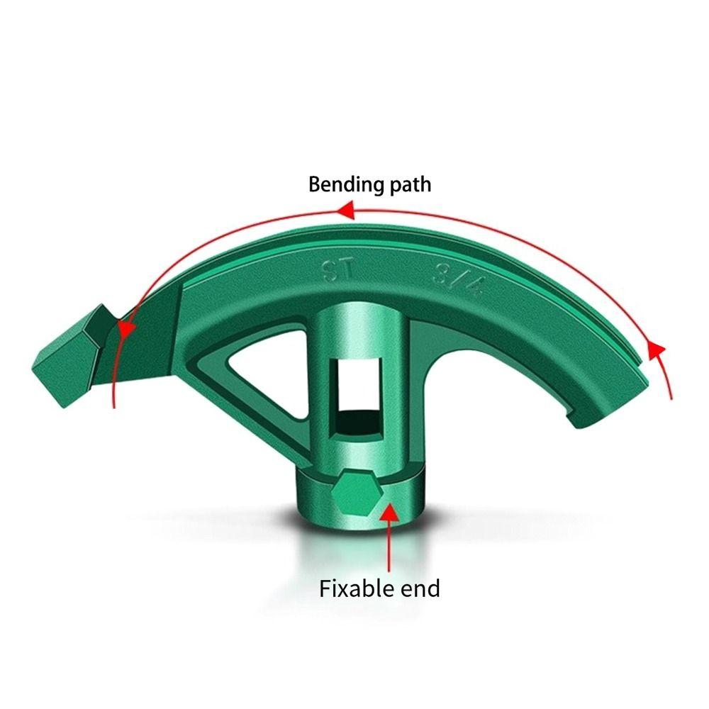 1Pcs New Manual Pipe Bender Portable Steel Tube Bending Forming Tool SH SC ST Head Wiring Conduit Bender Hand Tool