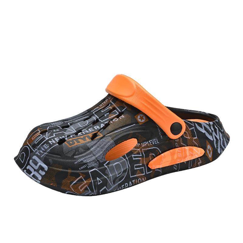 Sommer-Hausschuhe aus hochwertigem EVA-Gummi und Kunststoff für Herren und Damen, große Outdoor-Sandalen mit dicker Sohle für Herren