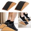 1Pair Cork Squat Wedge Block Cork Easy To Carry for Lower Body Workouts Ankle and Calf Stretching Fitness Equipment