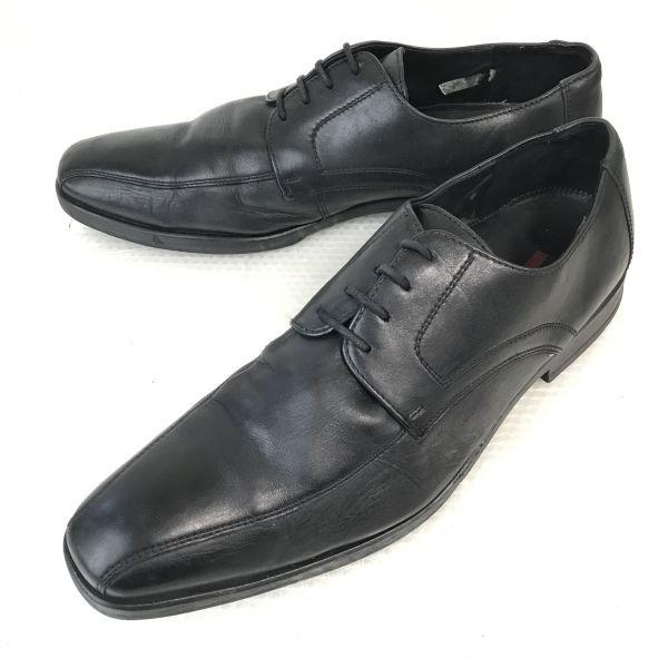 

Made in Germany Lloyd Swirl Moc Leather Dress Shoes Men’s 9 27.5 Black