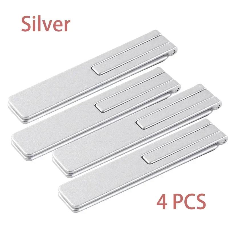 Magnetic Foldable Phone Stand Metal Alloy Desktop Bracket Lazy Holder Mini Back Mount Stand Universal Phone Support Kickstand