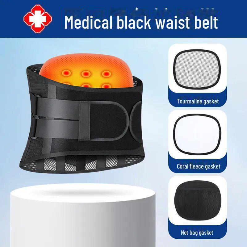 Breathable Compression Waist Belt with Self-Heating Support