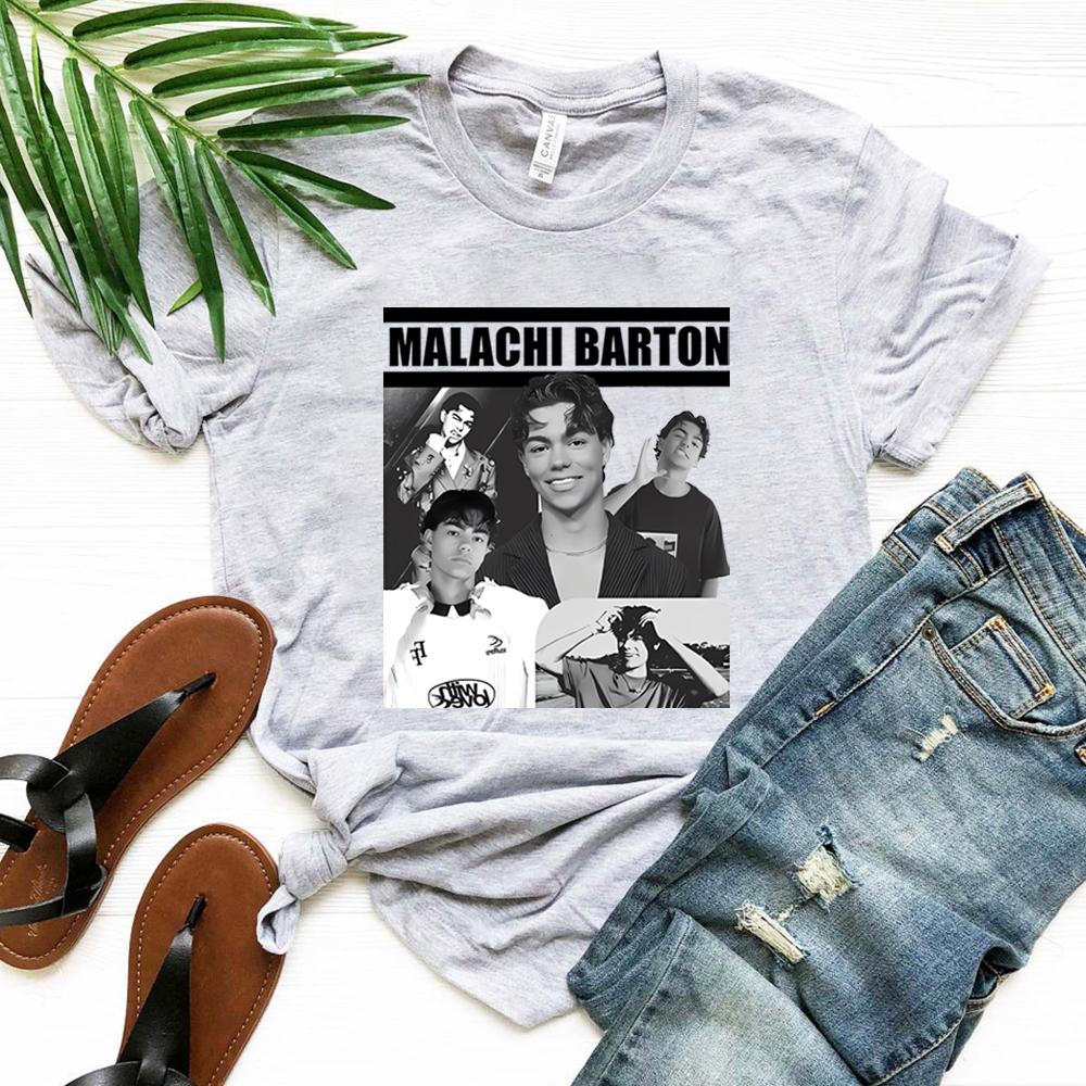 Malachi Barton Graphic Tshirts Zzombies Worlds Collide Tour 2026 Tshirt Short Sleeve Cotton FeUnisex T Shirt Streetwear Women Tee