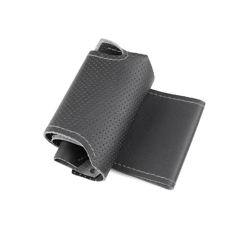 For Honda Accord Euro 2008-2015 Acura TSX 2009-2014 TSX Sport Wagon 2011 2012 Car Steering Wheel Cover Perforated Leather Trim