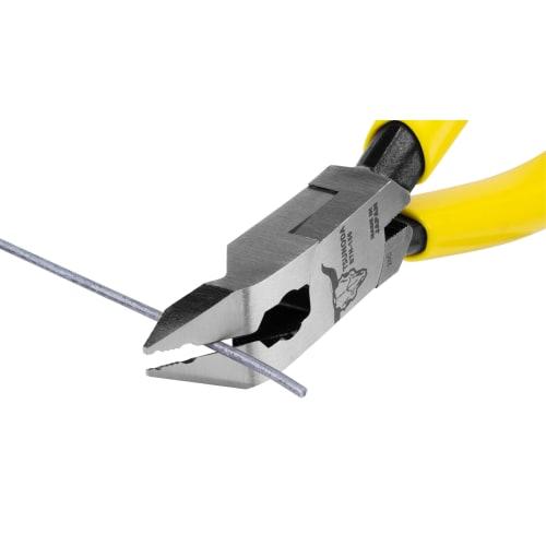 TSUNODA STN-150 Diagonal Stepper Nippers, 150mm, for Staple Pulling and Removal, Specialized Blade for Electrical and Wiring Work, Fits Soft Iron Wire