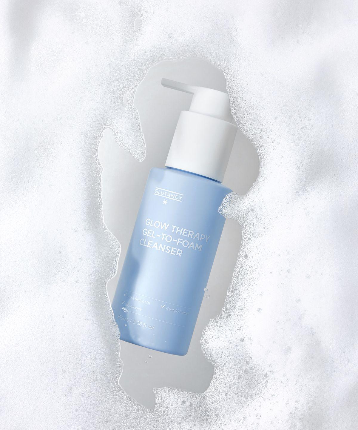 Glow Therapy Micro-Foam Gel-to-Foam Cleanser 100ml