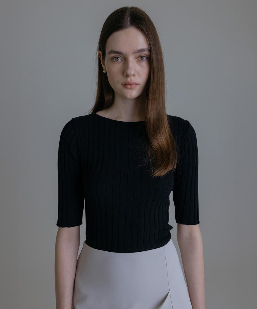 TOWAV Ruth Rib Boat Knit