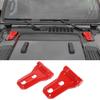 Car Hood Engine Hinge Cover Trim ABS Buckle Trim Cap For Jeep Wrangler JL Gladiator JT 2018+