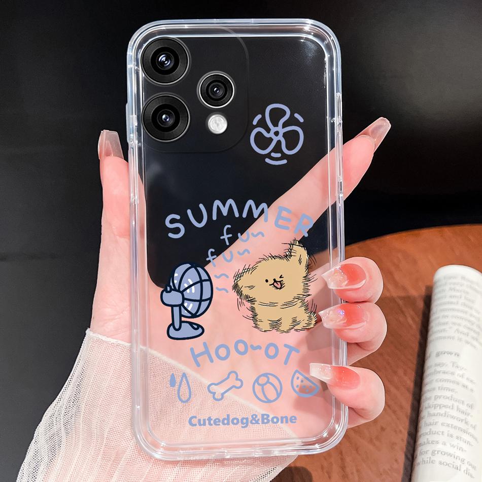 

For Oppo Reno15 Pro Mini 15F 15C 5G Phone Case Butterfly Patterns Soft Slim TPU Transparent Silicone Cover For Reno 15Pro Funda Oppo Reno15 C (5G)