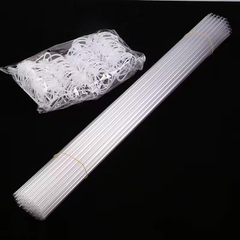 Luminous 70cm Bobo Balloon Holder Stick - Upgraded Thickened Aluminum Film, Handheld Balloon Stick, Free Shipping