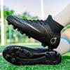 2025 summer European Cup new high-top football shoes youth adult AG long nails TF broken nails training football shoes