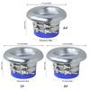 Industrial Grade Velocities Stack Adapter Short Rams Cold Air Intake Turbos Horn