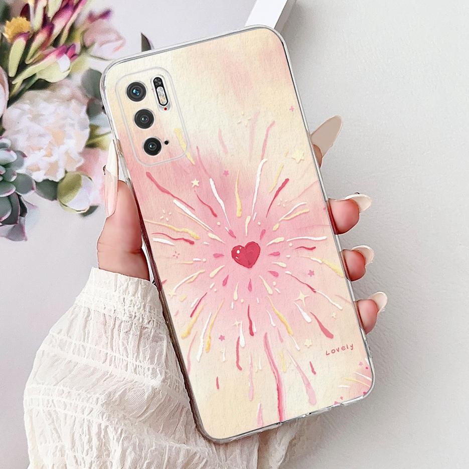 For Xiaomi Redmi Note 10 5G Case Luxury Fashion Painted Cover Soft Slim Protective Shell For Redmi Note 10T Note10 5G Phone Case