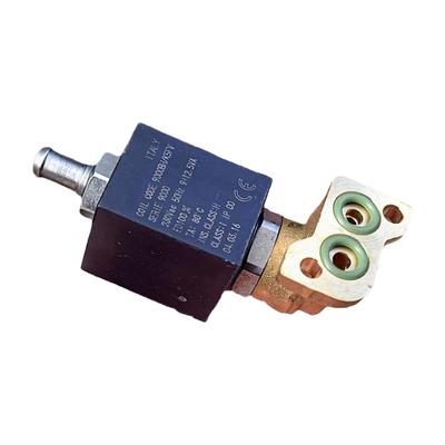 2 Position 3 Way Electric Brass Solenoid Valves Replacement Electromagnetic Valves for Coffee Machine Steam Hot Water