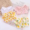 Black White Stripes Short Sleeve T-shirt Doll Plush Clothing Doll Clothes Doll Shirt Doll Pants