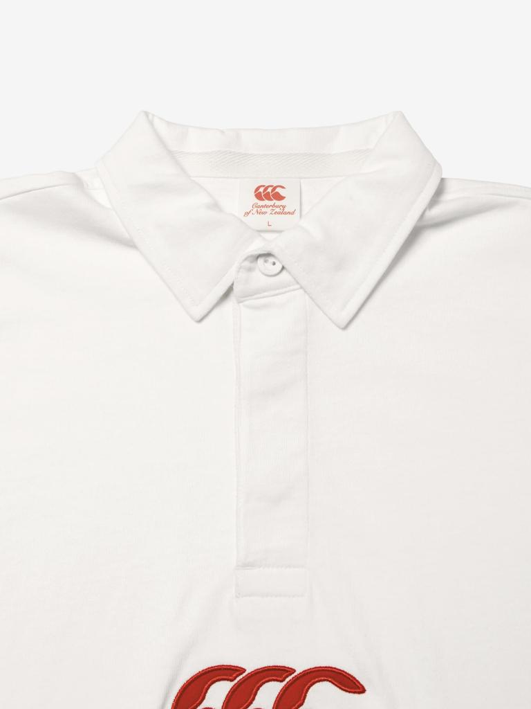 Canterbury Heavy Rugby Shirt, Unisex, White, Size XL