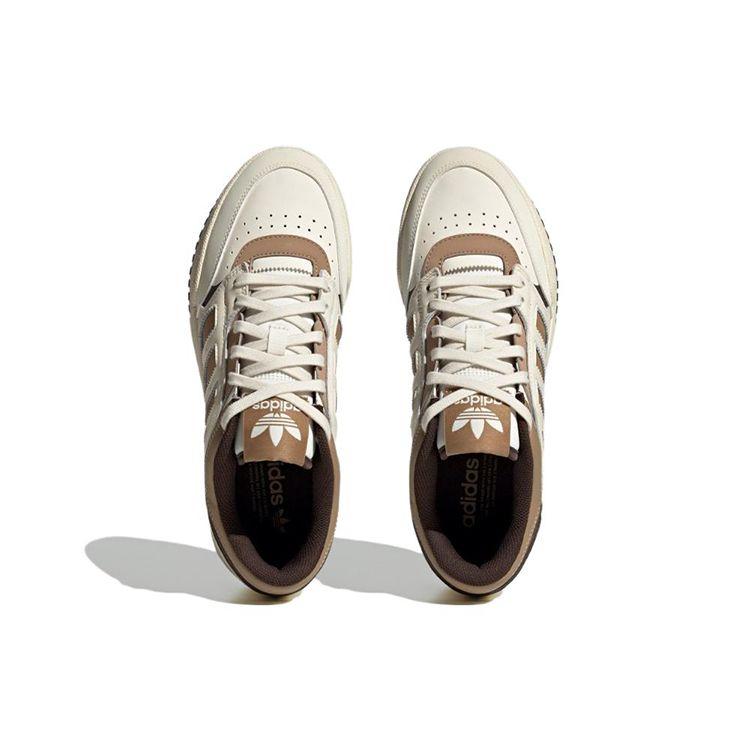 Adidas Originals Drop Step Non-Slip Durable Low-Top Skate Shoes Unisex Skate Shoes Yellow Brown H03684