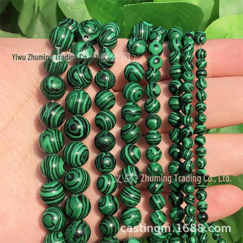 Zhuming Ochi de Tigru Natural și Turcoaz Albastru Mărgele Libere pentru Bijuterii DIY - Material de Împletit Brățară și Colier