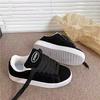 Niche Black Board Shoes Ins Trendy Spring New Student Party Sports Casual Bread Shoes