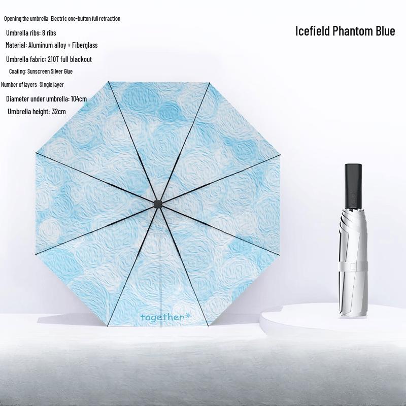 Smart Rechargeable Automatic Folding Umbrella