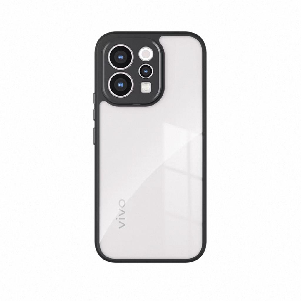 For Vivo V70 Frosted Case Vivo V70 Cover Fundas Coque Matte Transparent PC Shockproof Phone Bumper For Vivo V70