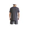 Adidas Casual Logo Short Sleeve T-shirt Men Tops Gray GT3113