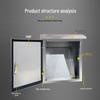 Outdoor Waterproof 201 Stainless Steel Distribution Box