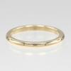 TIFFANY&Co. forever classic band Ring K18 yellow gold/diamond #4.9(US Size) 2.55g Women Used