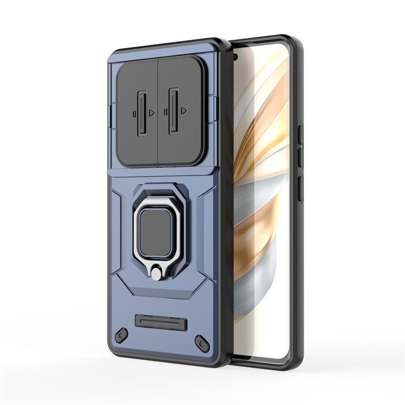 Shockproof Case For Honor Magic 7 Lite Case For Honor Magic7 Lite Ring Holder Magnetic Cover Honor Magic 7 Lite Push Window Case