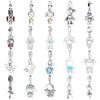 European Silver Doll Nutcracker Charm Bead Pendant for DIY Jewelry Making Unique Gift