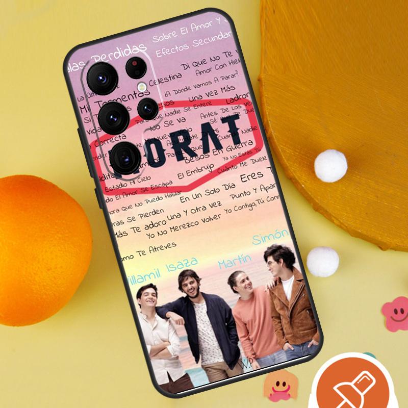 Morat Band Case For Samsung Galaxy S23 S22 S21 Ultra S20 FE S8 S9 S10 Plus Note 10 20 Ultra Cover