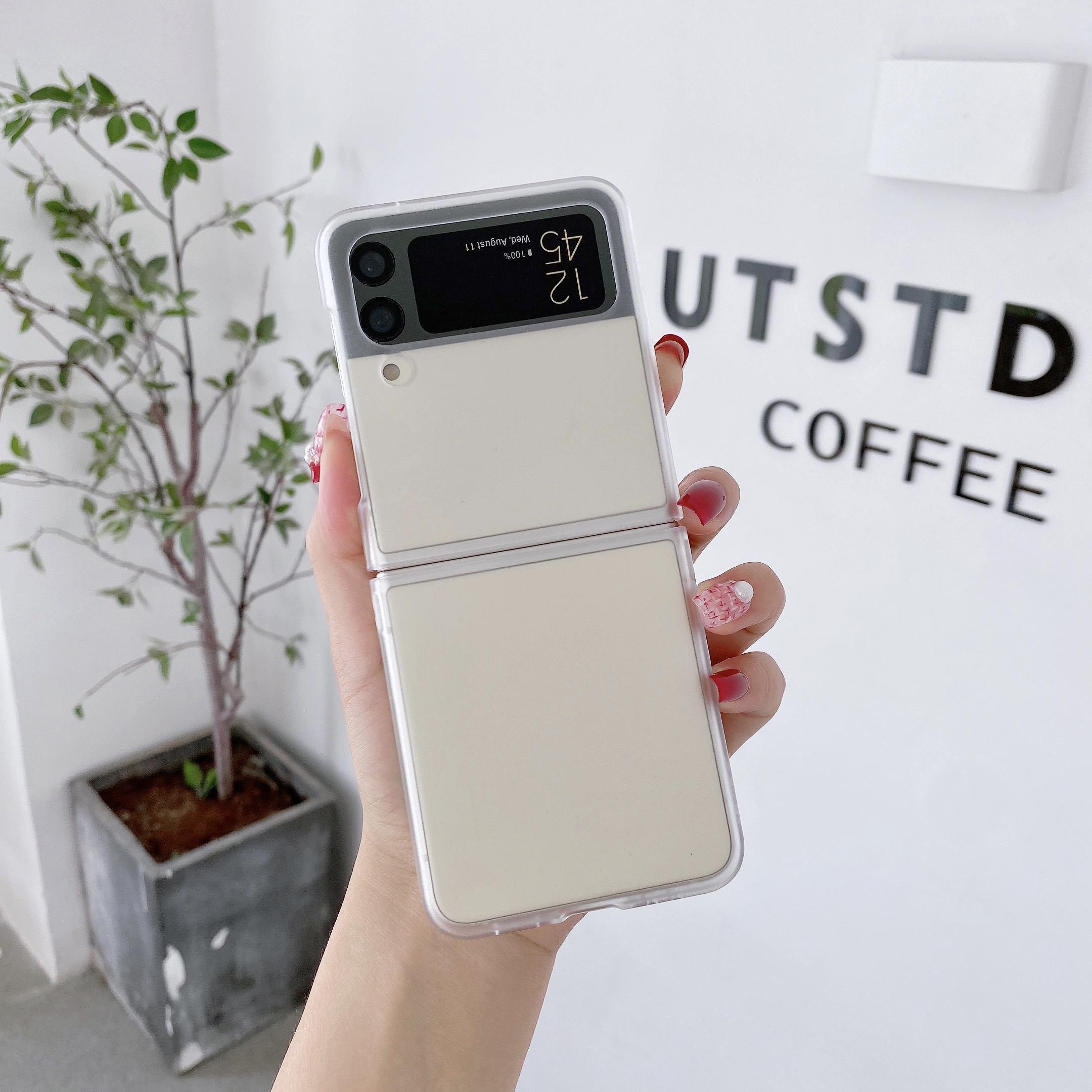 

Прозрачный глянцевый матовый чехол для телефона Samsung Z Flip 4, тонкий противоударный жесткий чехол из ПК для Samsung Galaxy Z Flip 3 5g Zflip4 For Z Flip 2 or 1