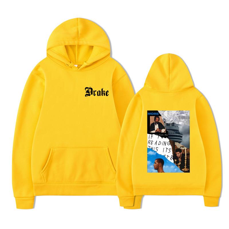 Rapper Drake Hudební Album Obal Grafické Mikiny Pánské Mikiny s Dlouhým Rukávem Dámské Streetwear Pulovry Sudaderas