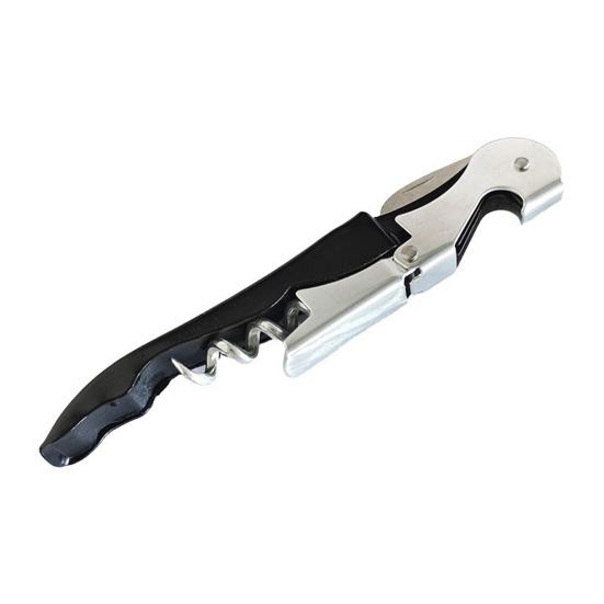 2Pcs Bottle Opener, Stainless Steel Lever Corkscrew, 3-in-1 Corkscrew Beer Bottle Opener And Foil Cutter, Home Bar Accessories