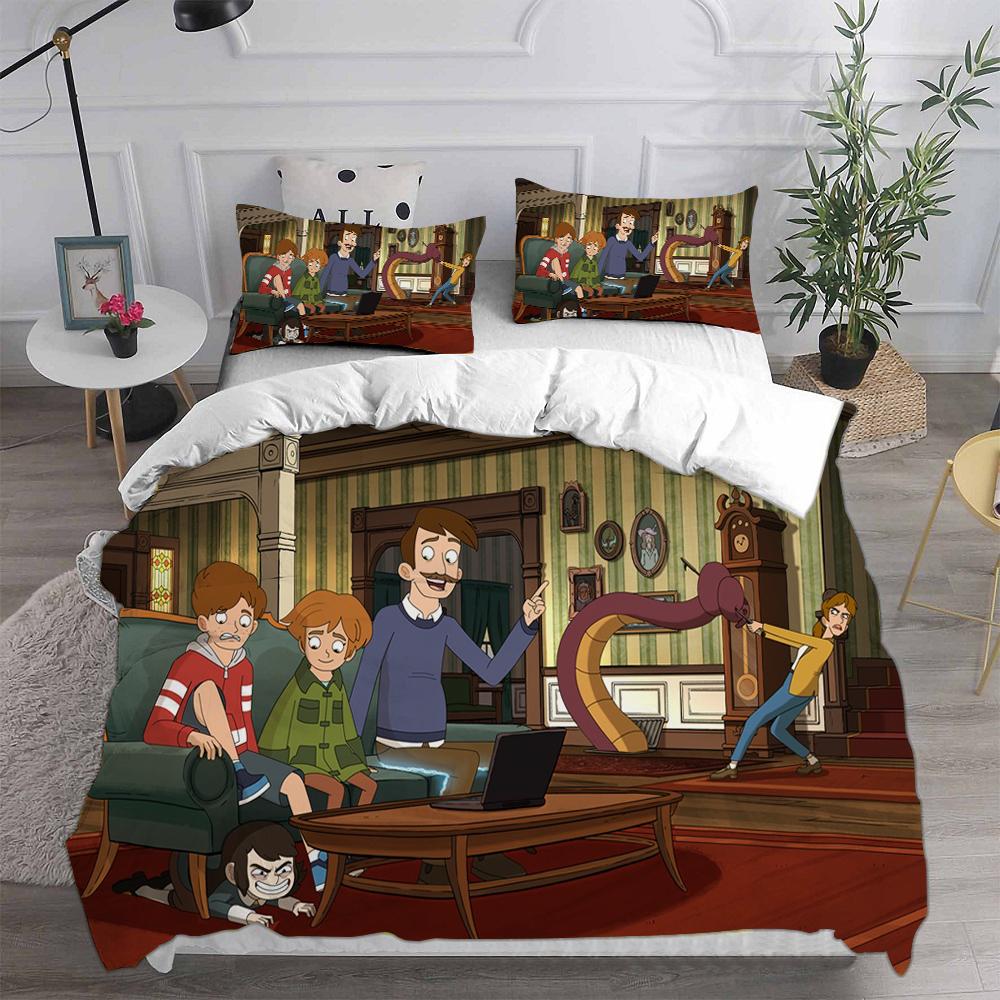 Haunted El Season 1 Bedding Sets Eu Single Comforter Quilt Bed Cover Duvet Cover Pillow Case 2-3 Pieces Sets Kids Adult Size