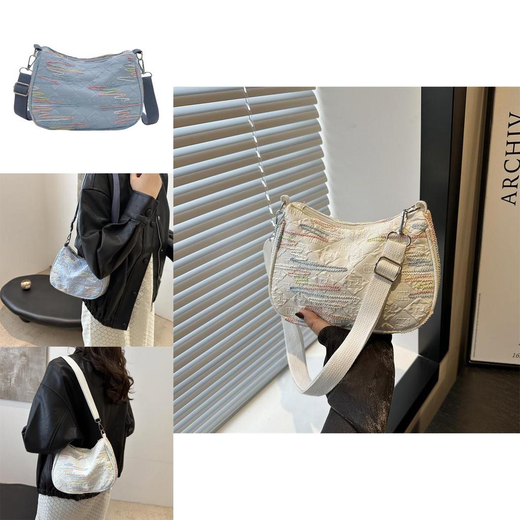 Chic Canvas Crossbody Shoulder Bag For Women Stylish Fall Fashion With Large Capacity
