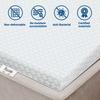 The White Stone Surmatelas en mousse à mémoire de forme | Correcteur de matelas 6 cm 