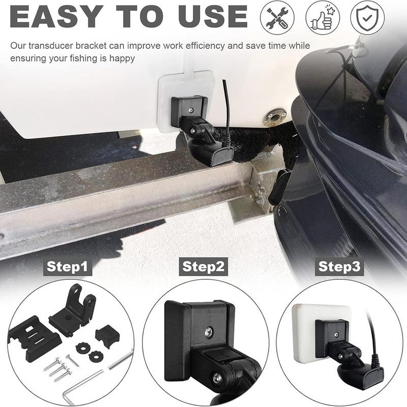 Fits Humminbird 740093-1 Transducer Mount MHX XNT Hdwe 7400931 Transom Mounting