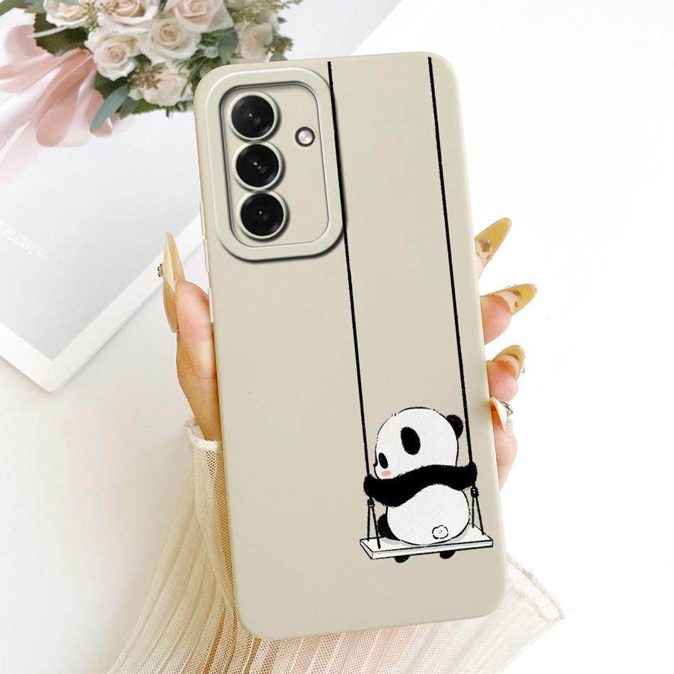 For Samsung Galaxy A56 A36 Cute Cat Flower Cartoon Phone Case For Samsung A36 A56 5G Shockproof Soft Silicone Covers Bumpers