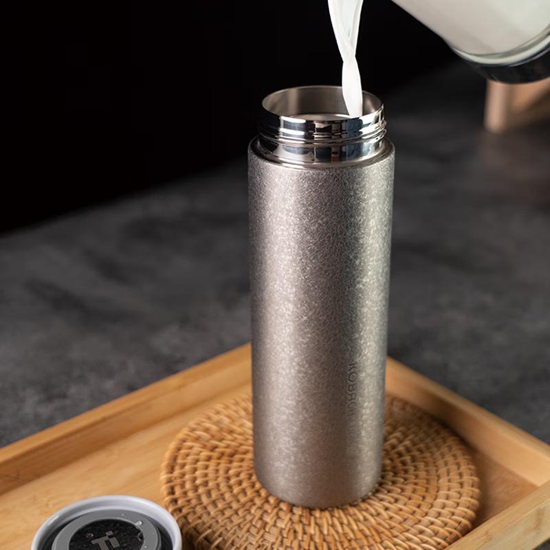 Kobach Smart Temp Display Titanium Cup