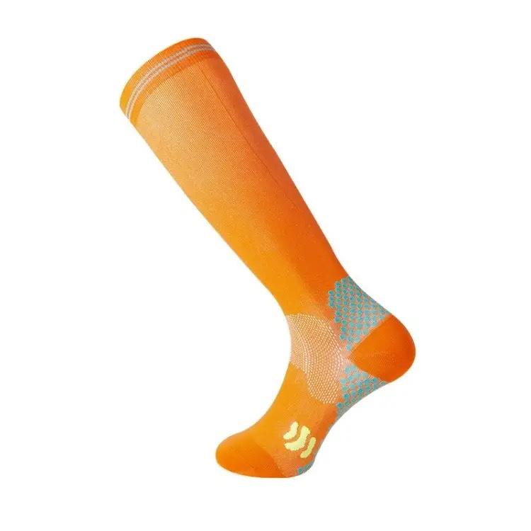 Damen Professionelle Überknie Sport-Socken für Fitness, Laufen und Seilspringen