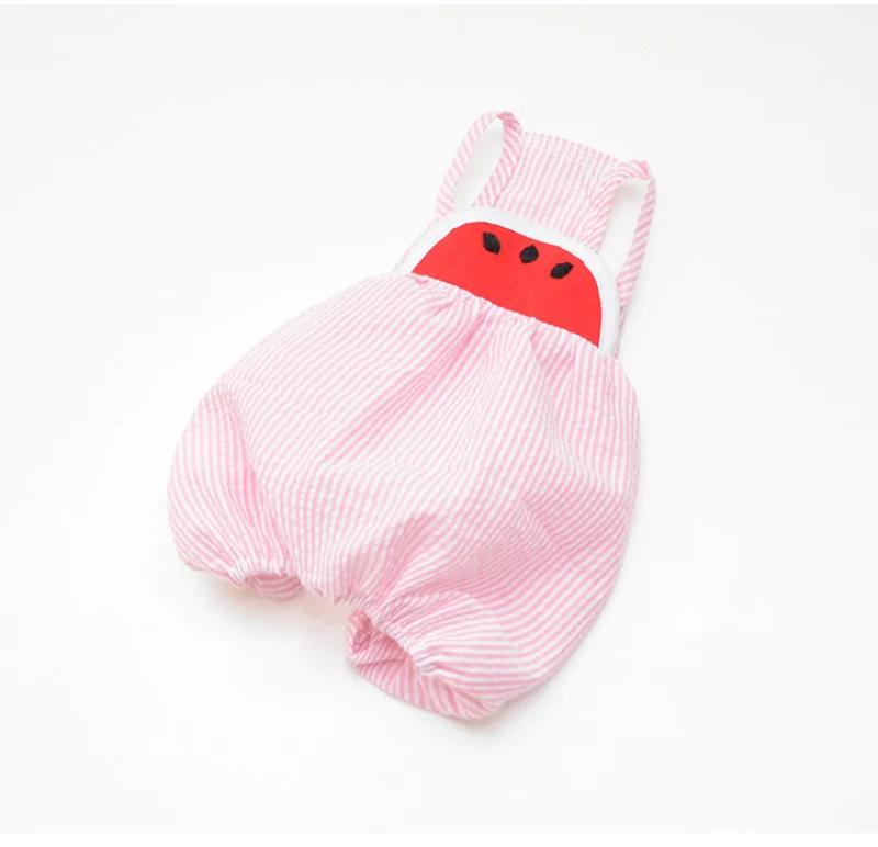 

Summer Dog Jumpsuit Cotton Dog Overalls Pants Chihuahua Yorkshire Puppy Clothing Small Dog Costume Outfit Poodle Schnauzer Coat XXL рожевий
