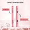 Double-Ended Quick-Dry Pom-Pom Mascara: Frosted Finish, Gentle & Waterproof Formula.