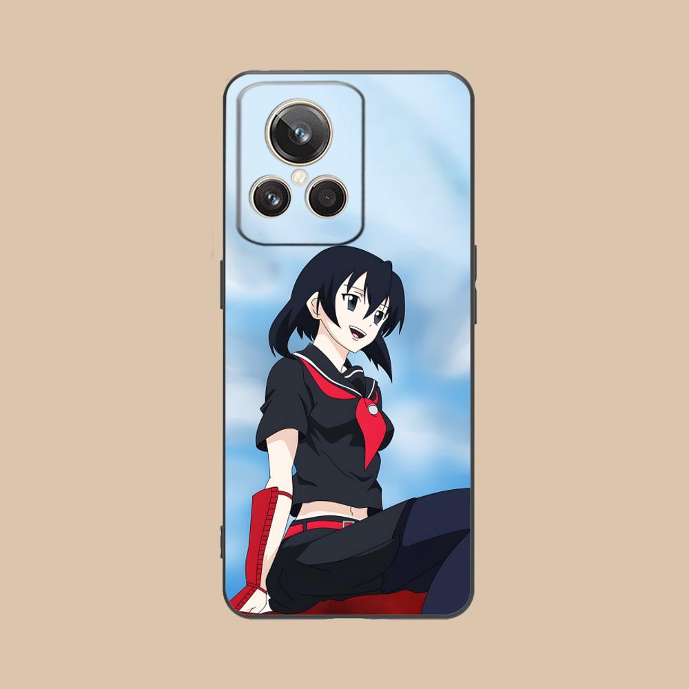 Akame Kurome Matte TPU Mobile Phone Case for Realme 15 14 13 12 11 10 9 Pro Plus T i Lite 5G Colorful Printing Cover