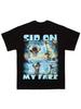 Novedad Camiseta de Manga Corta con Cuello Redondo Y2k para Mujer Nueva en Tops y Camisetas Camiseta para Hombre Camisetas SID ON MY FACE Ropa Hombre