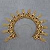 Diadema KC Halo Lolita Gotica Fatto a Mano Fascia Corona Dea del Sole Retrò Accessori per Capelli