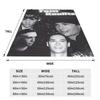 Warme weiche Decke Camping T-Tokio Hotel Überwurfdecke T-Tom Kaulitz Flanell Tagesdecke Sofa Sessel Grafische Schlafsofa Abdeckung